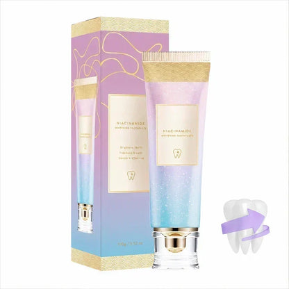 🦷Triple Fluoride-Free Whitening Niacinamide Toothpaste